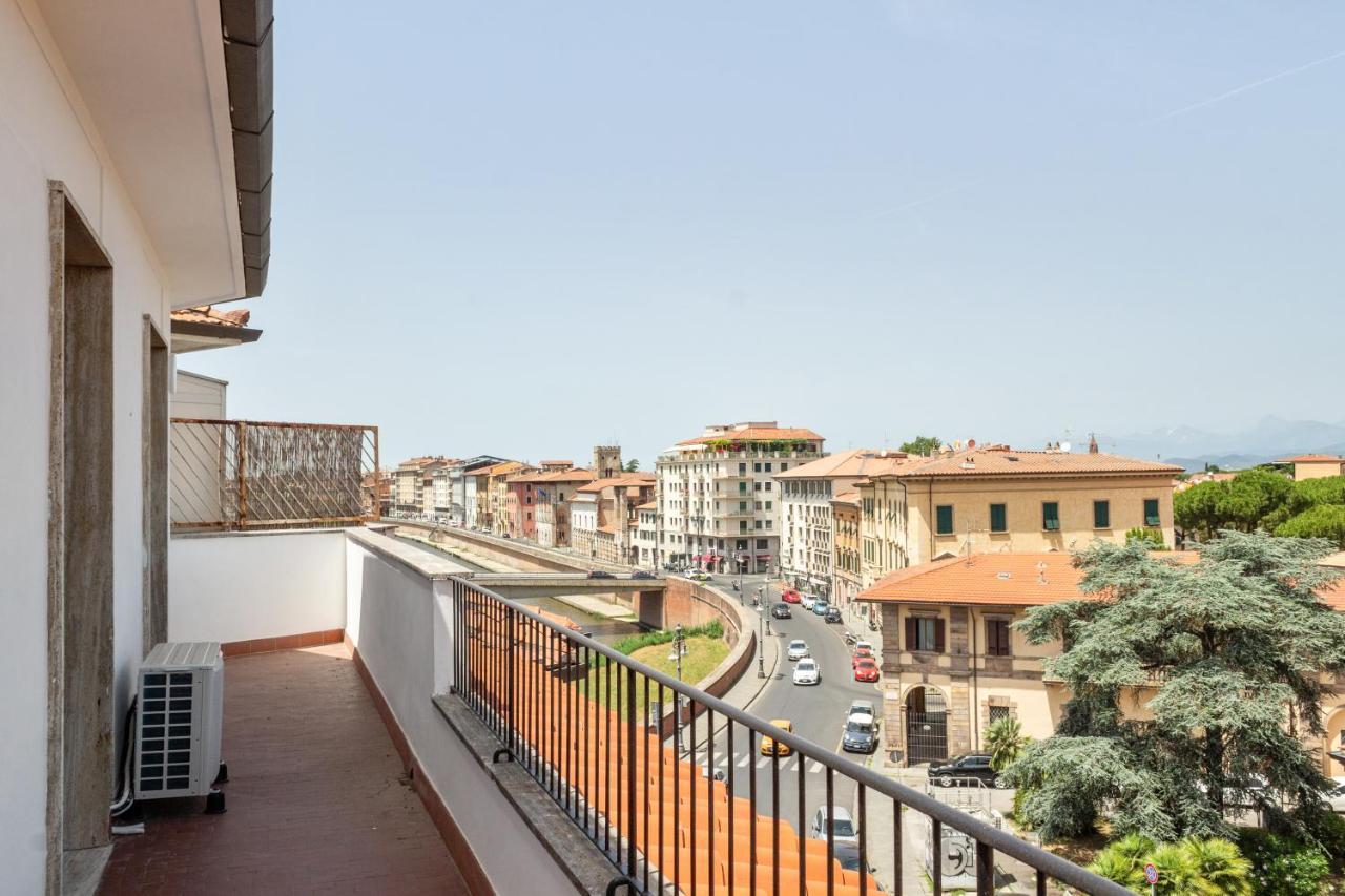 דירות פיזה Modern Attics With Balconies And Panoramic View מראה חיצוני תמונה